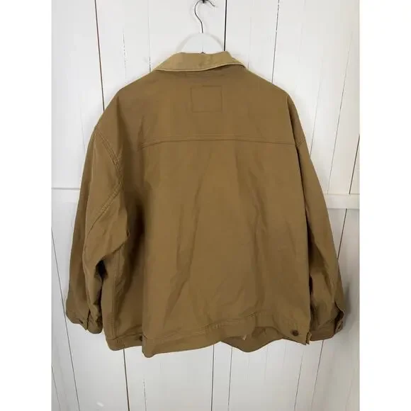 Levi's Men's 4XL Brown Acrylic Activewear Jacket NWOT - Picture 2 of 5